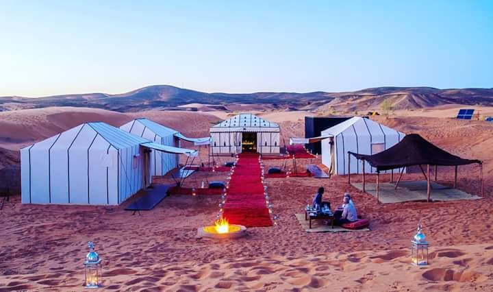 Fin de año en el desierto de Marruecos