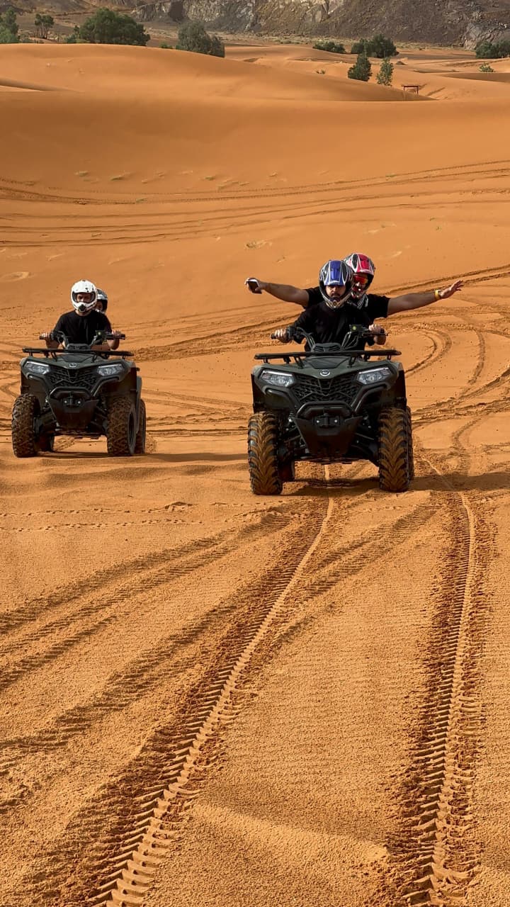 Quad tour in Merzouga