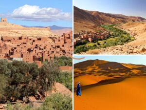 Tour de 3 Días de Marrakech a Fez vía el Desierto