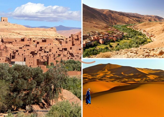Tour de 3 Días de Marrakech a Fez vía el Desierto